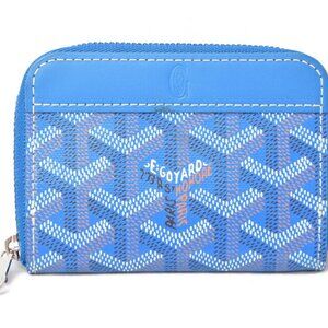 GOYARD Blue Wallet